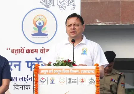 देहरादून: 'रन फॉर योग' में शामिल हुए सीएम धामी, कहा- योग का केंद्र है देवभूमि