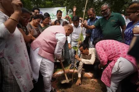 रोहिणी में विजेंद्र गुप्ता का पर्यावरण संदेश