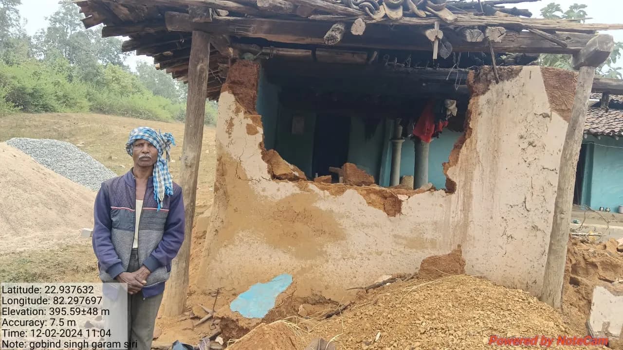 कोरबा में हाथियों की दहशत, हाथियों ने तोड़फोड़ कर एक बछड़ा व चार मवेशियाें की ले ली जान