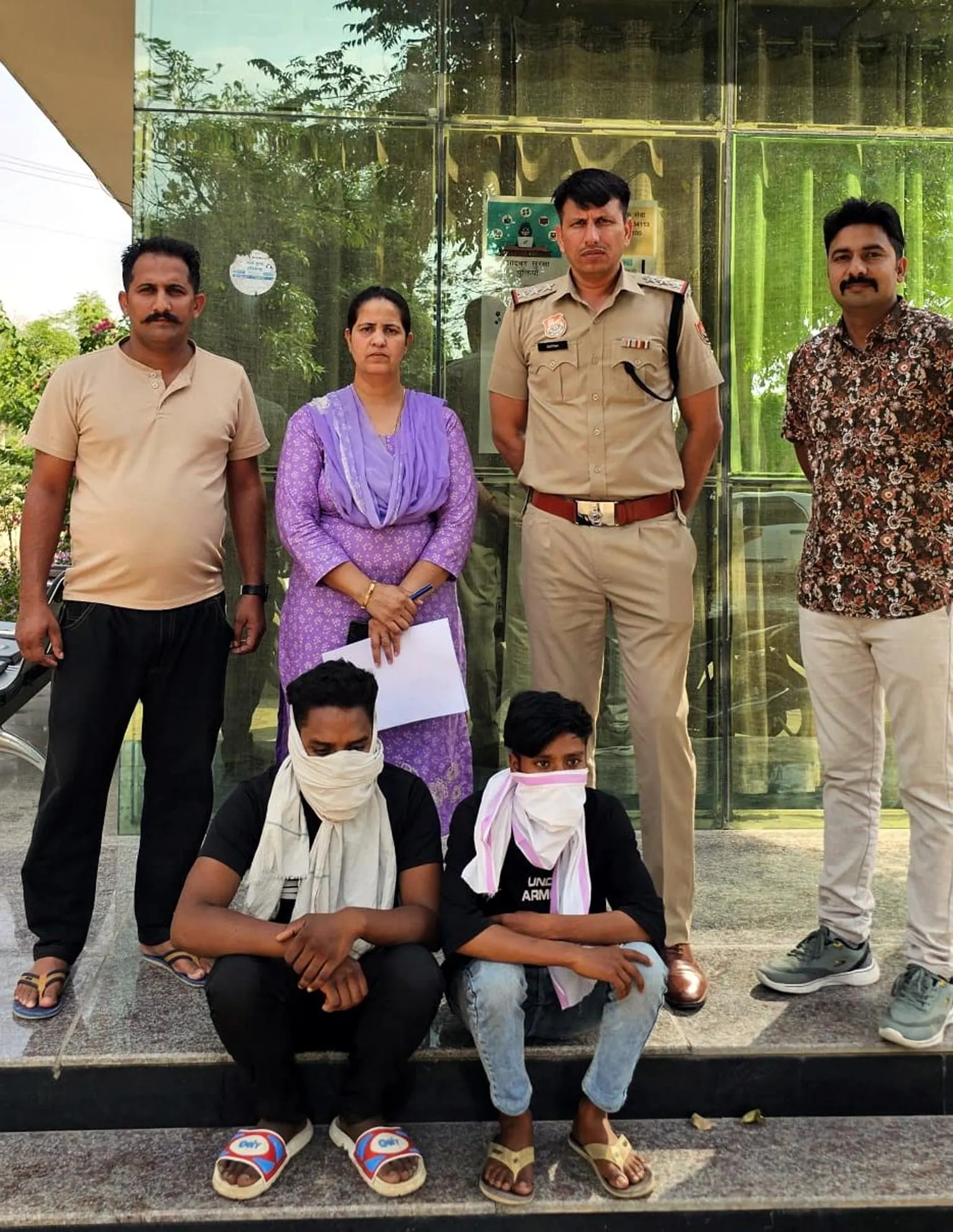 जेल विभाग के क्लर्क को ठगने वाले तीन आरोपी राजस्थान से गिरफ्तार