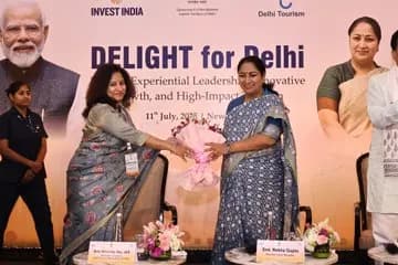 "DELIGHT for Delhi" समिट में CM रेखा गुप्ता का संबोधन: दिल्ली को वैश्विक पर्यटन और निवेश का केंद्र बनाने की प्रतिबद्धता