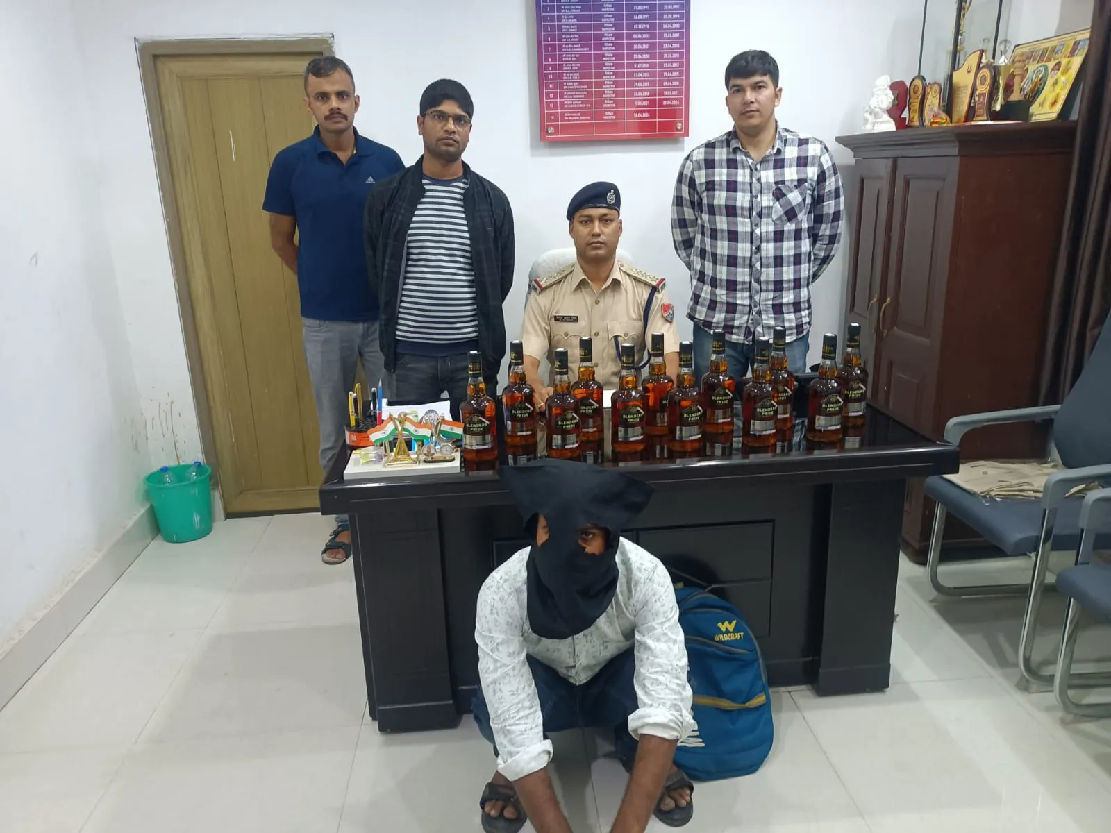 आरपीएफ ने रांची स्टेशन से शराब के साथ एक को किया गिरफ्तार