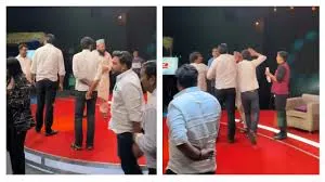 नोएडा में मौलाना साजिद रशीदी की स्टूडियो में पिटाई, डिंपल यादव पर अभद्र टिप्पणी बनी वजह