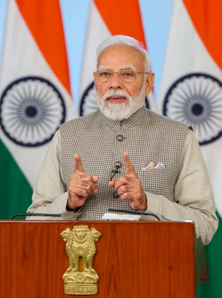 'हेल्थकेयर क्षेत्र में भारत की बड़ी छलांग', पीएम मोदी बोले- घरेलू विनिर्माण से मजबूत हो रहा मेड-टेक इकोसिस्टम
