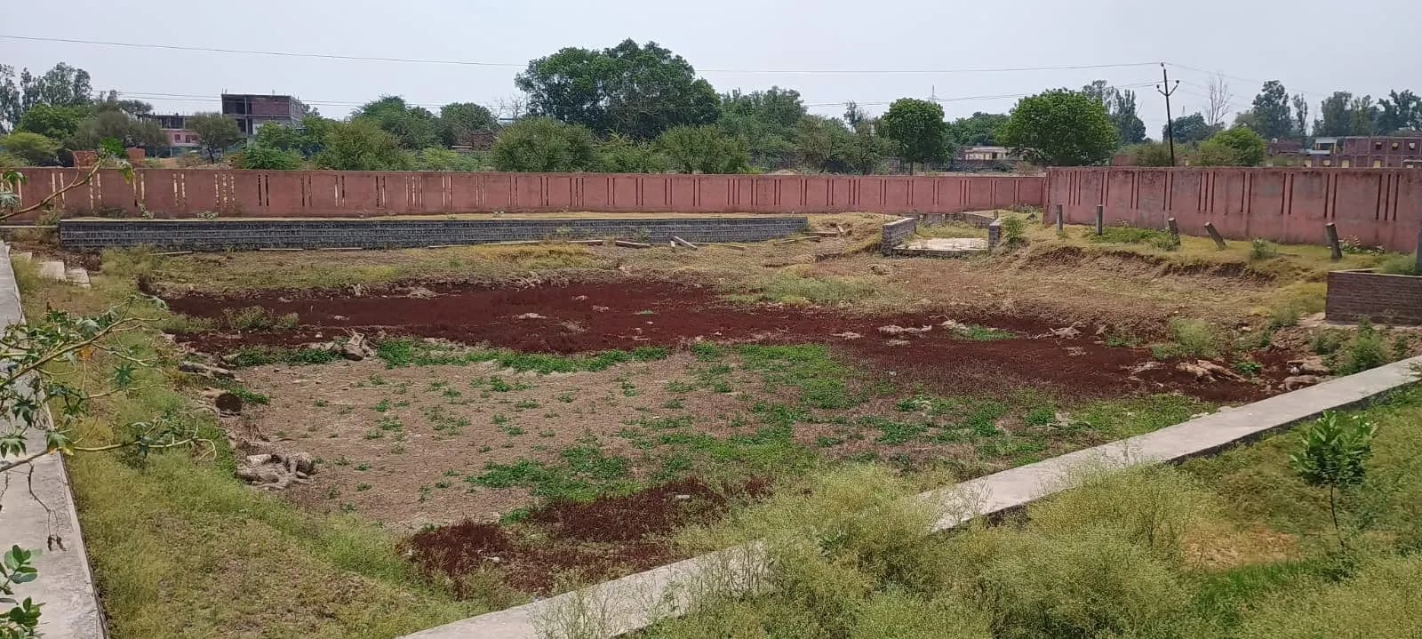 हमीरपुर के दर्जनों गांवों में अमृत सरोवरों में उड़ रही धूल, प्यास बुझाने को भटक रहे मवेशी