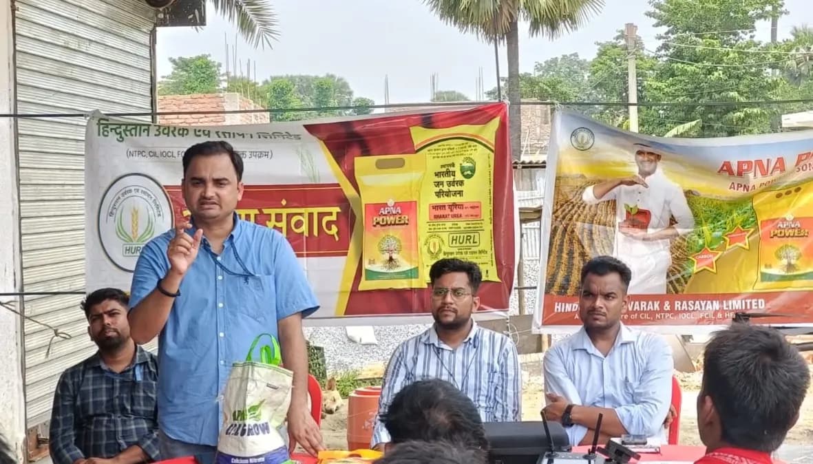 खेतों में करे माईकोराईजा का उपयोग,सुधरेगी मिट्टी की सेहत: डाॅ आशीष राय