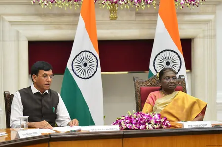 ‘खूब खेलो इंडिया’ पर जोर, मनसुख मांडविया ने साझा किया द्रौपदी मुर्मु का सपना