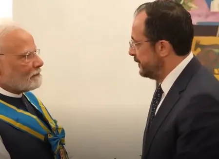 पीएम मोदी के निमंत्रण पर आज भारत आएंगे राष्ट्रपति क्रिस्टोडौलाइड्स, द्विपक्षीय संबंधों पर होगी चर्चा
