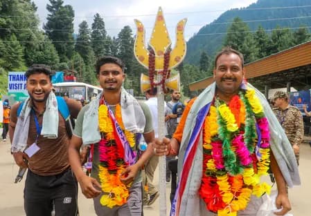11 दिन में 2.75 लाख के पार पहुंचे अमरनाथ श्रद्धालु