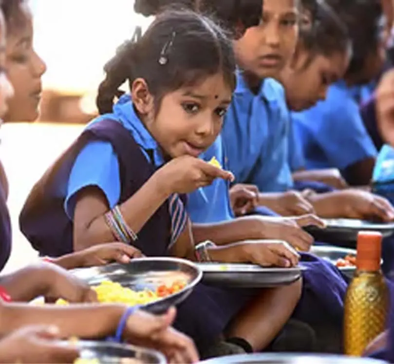 छत्तीसगढ़ के स्कूलों में अब 'न्योता भोजन'