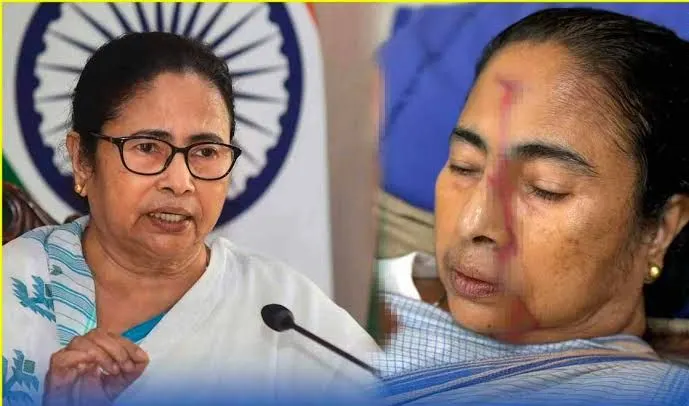 ममता बनर्जी के माथे में गंभीर चोट, टांके लगे, अस्पताल से घर लौटीं, आज डॉक्टर फिर देखेंगे