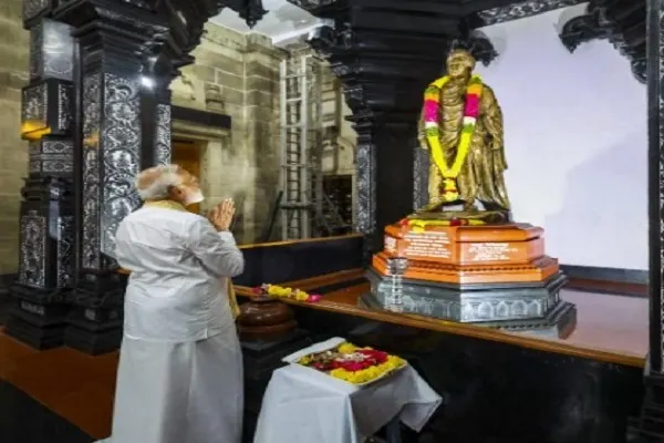 कन्याकुमारी के विवेकानंद शिला स्मारक पर प्रधानमंत्री मोदी का 45 घंटे का ध्यान शुरू, 01 जून तक रहेंगे ध्यानमग्न