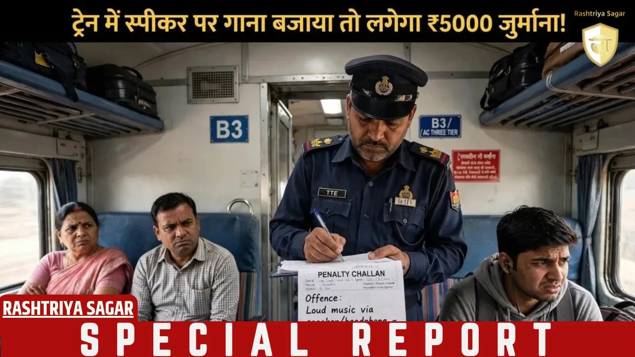 रेलवे का नया फरमान - कान में ईयरफोन नहीं तो 6 महीने की होगी जेल, ये है नया नियम
