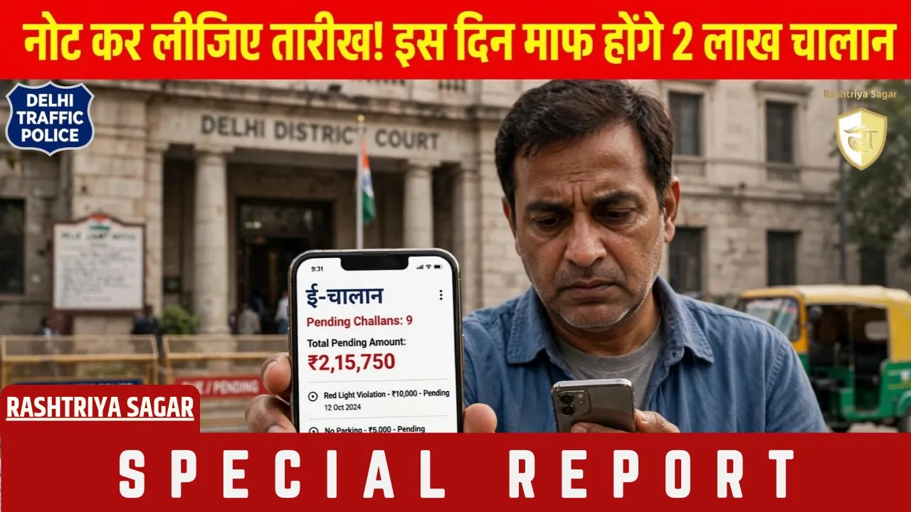 बड़ी राहत! इस दिन बिना जुर्माना भरे माफ होंगे 2 लाख चालान, लिस्ट में चेक करो अपना नंबर