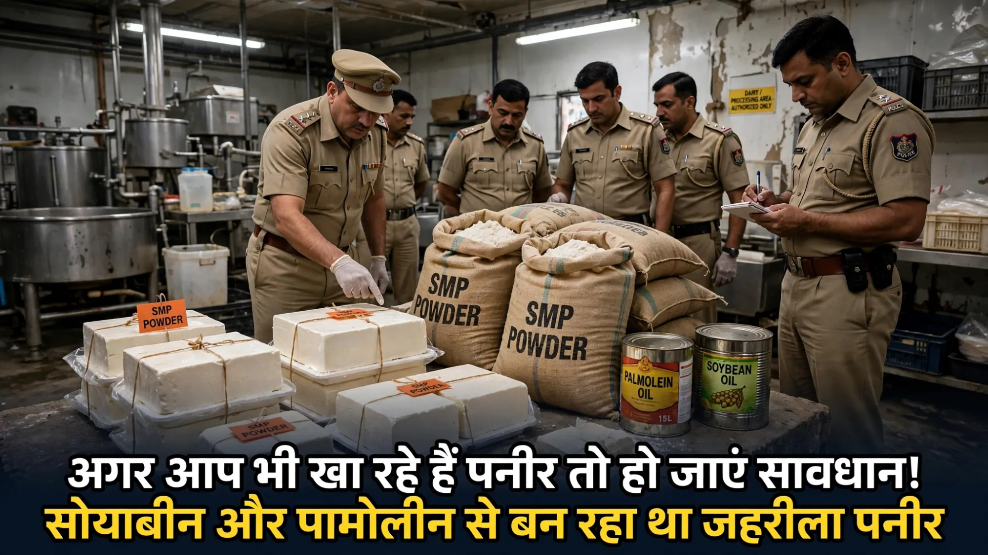 अगर आप भी रोज खाते हैं पनीर तो ये खबर जरूर पढ़ें, सोयाबीन से बना जहर बेच रहे थे