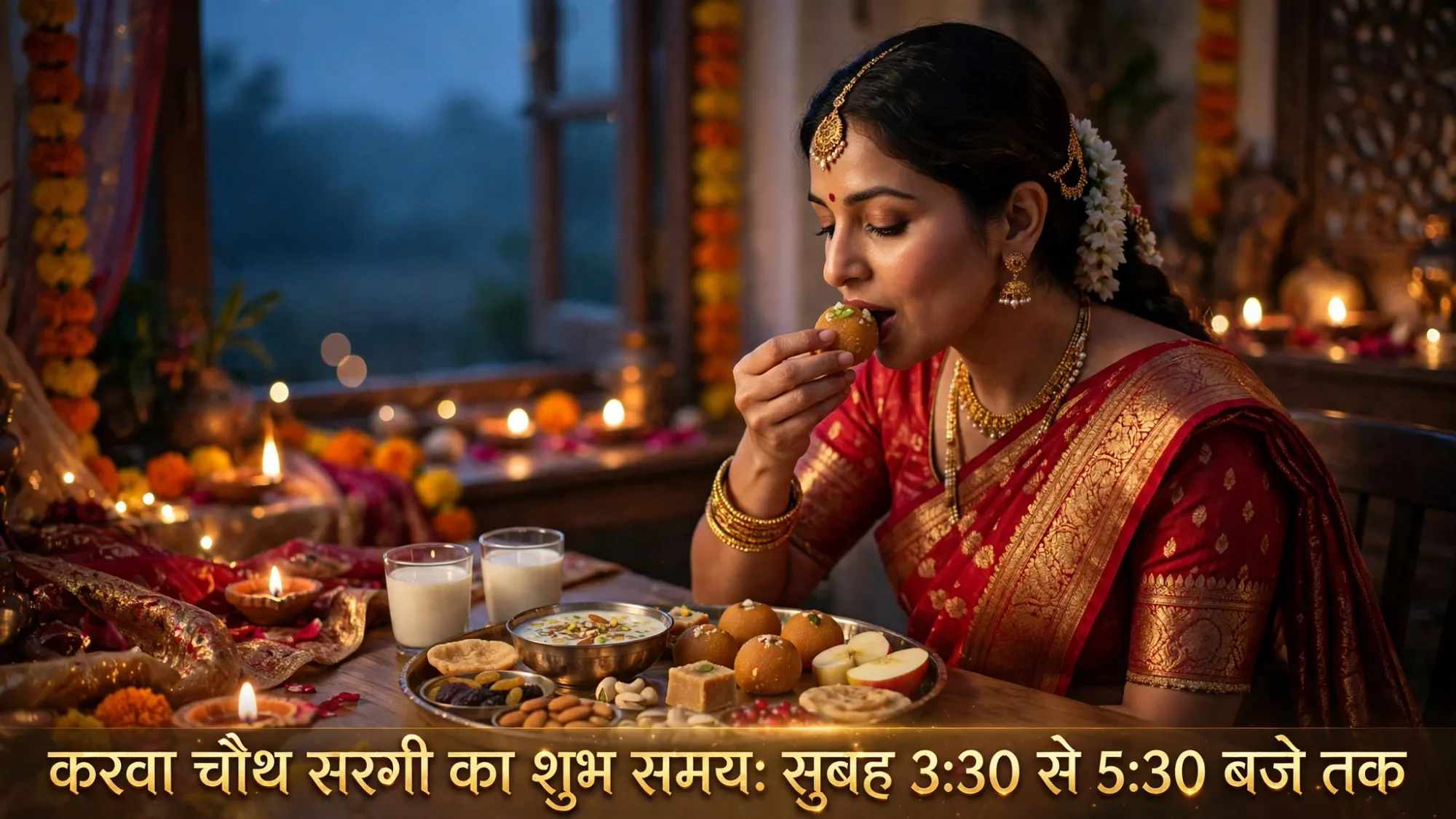 Karwa Chauth 2026: करवा चौथ पर सरगी का शुभ मुहूर्त, दिल्ली से पटना तक सूर्योदय टाइम - पूरी लिस्ट देखें