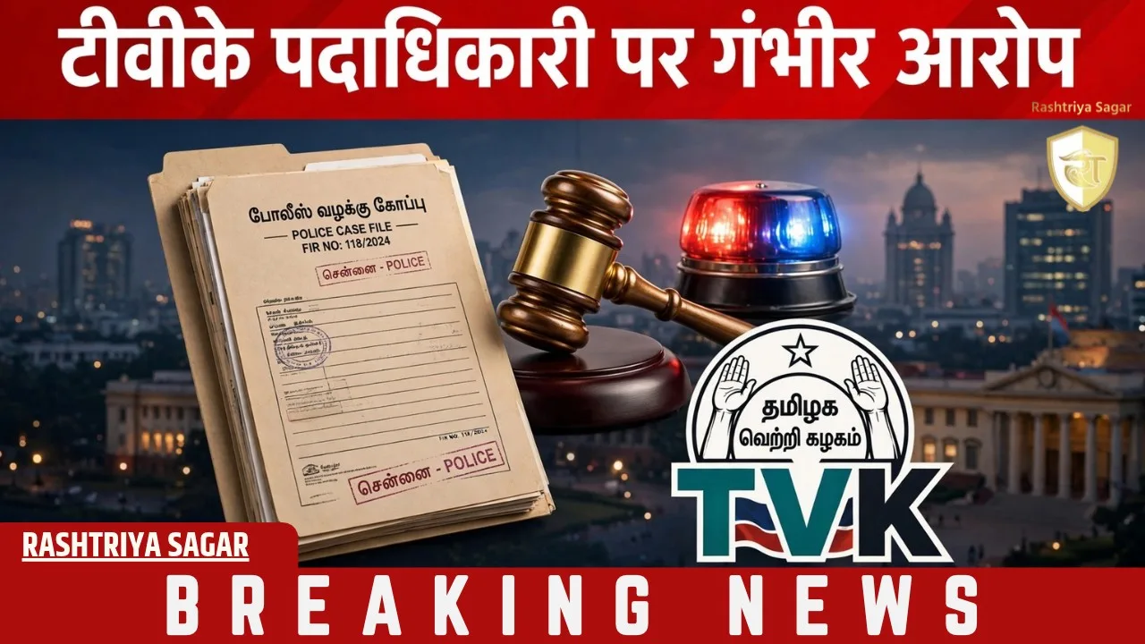फोटोशूट के बहाने पुदुचेरी ले जाकर नाबालिग से शोषण, TVK नेता पर केस, 25 लाख की मांग