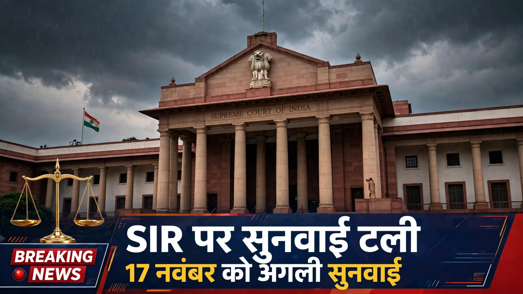 ECI vs विपक्ष: SIR की जंग दिवाली तक टली, SC ने कहा- 10 दिन में लाओ जवाबी हलफनामा