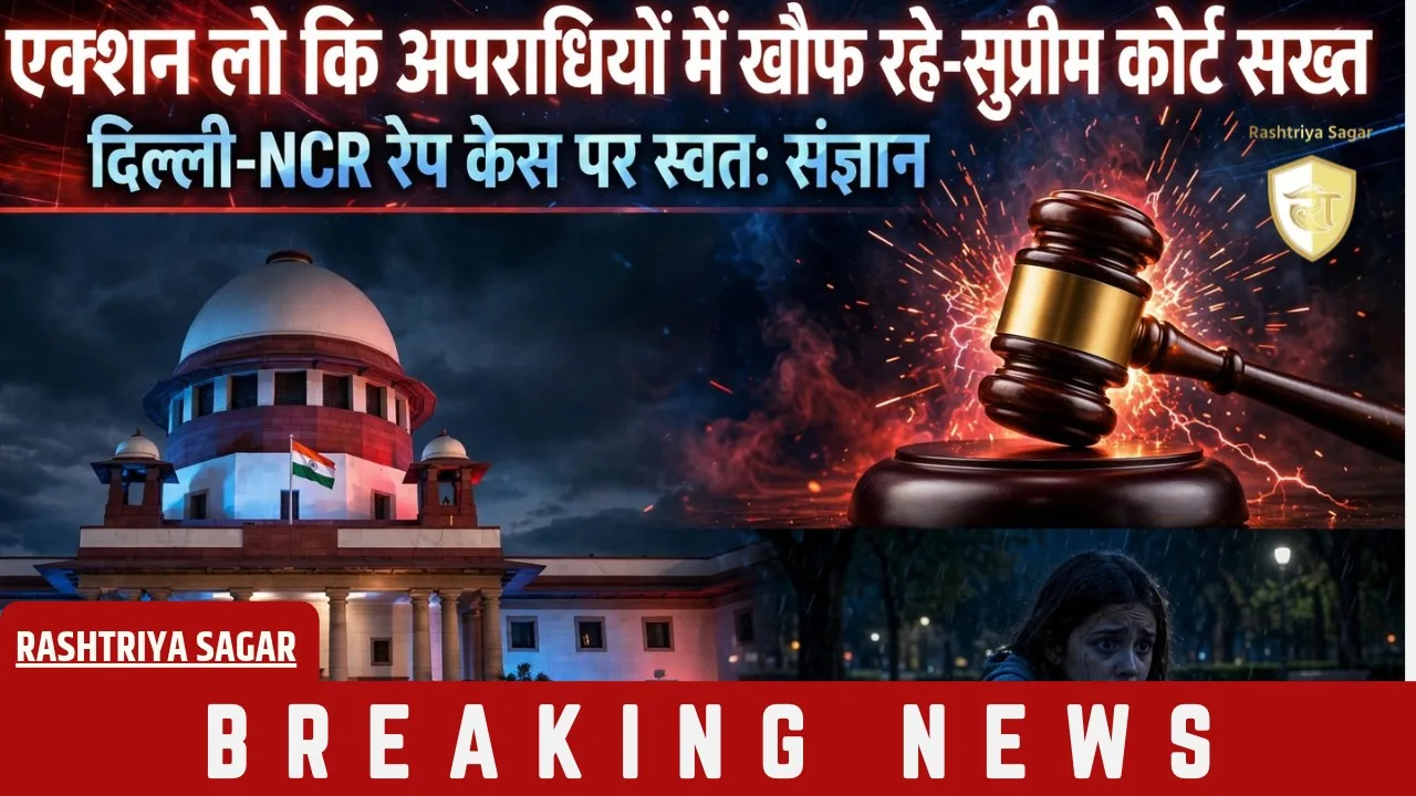 Delhi में रेप केस पर भड़का सुप्रीम कोर्ट, कहा- निर्भया कांड से कुछ नहीं सीखा, अब जवाबदेही तय करो
