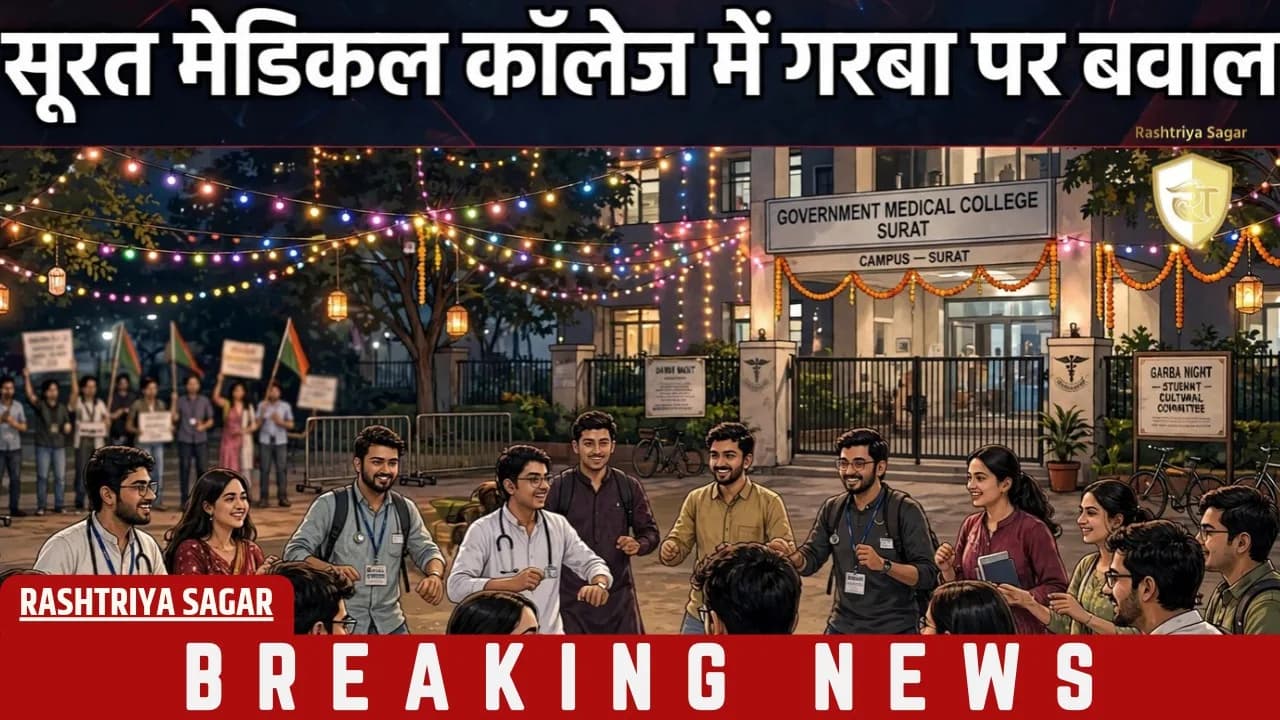 गरबा पंडाल में मचा बवाल, मुस्लिम स्टाफ पर भड़का बजरंग दल, 'माता की आराधना में गैर-हिंदू ...'