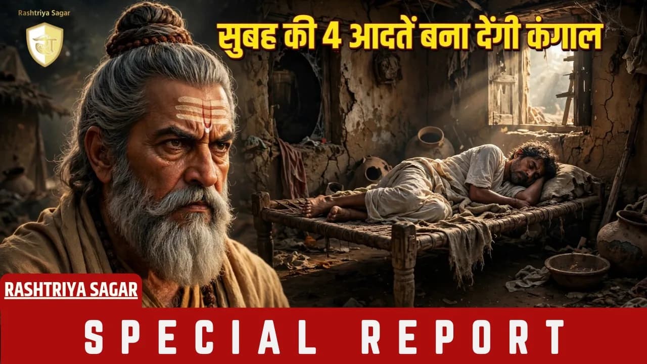 Chanakya Niti: सुबह की ये 4 गलतियां बना देंगी कंगाल, आज ही छोड़ दें