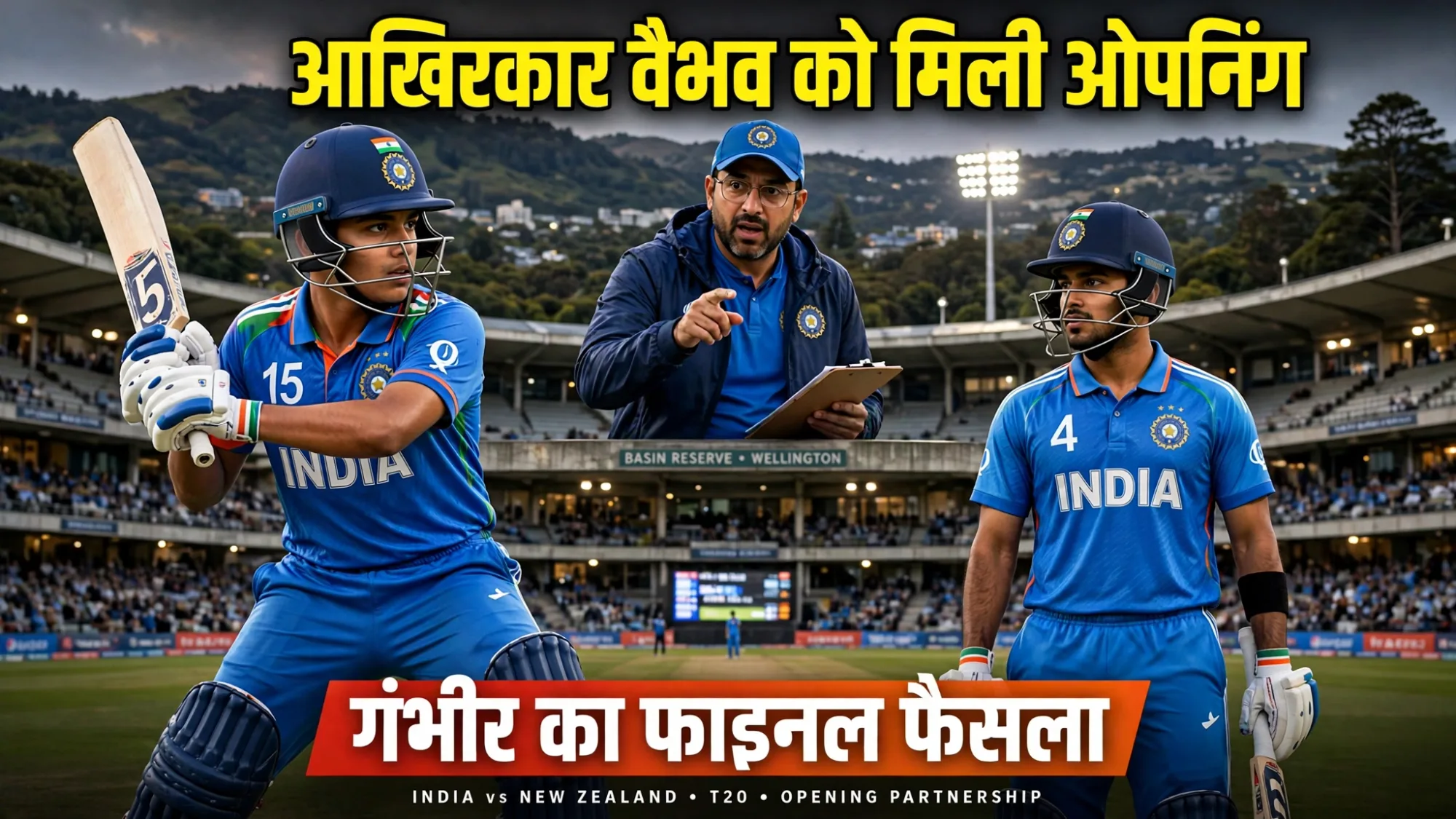 गजब हो गया! वैभव को मिली पसंदीदा पोजीशन, गंभीर ने प्रैक्टिस में ही दे दिया था हिंट