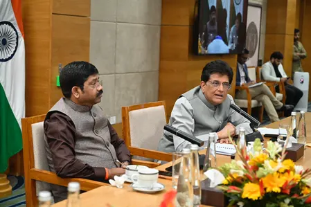 पीयूष गोयल ने उद्यमियों से की मुलाकात, ग्रोथ और इनोवेशन को बढ़ाने पर हुई चर्चा