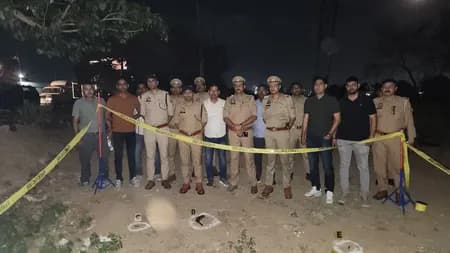 फिरोजाबाद : दो लुटेरों को पुलिस ने मुठभेड़ के बाद गिरफ्तार किया, फाइनेंस कर्मियों से की थी दिनदहाड़े लूट