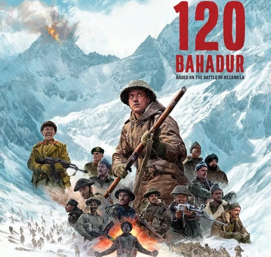 '120 बहादुर' का ट्रेलर रिलीज, फरहान अख्तर बने मेजर शैतान सिंह
