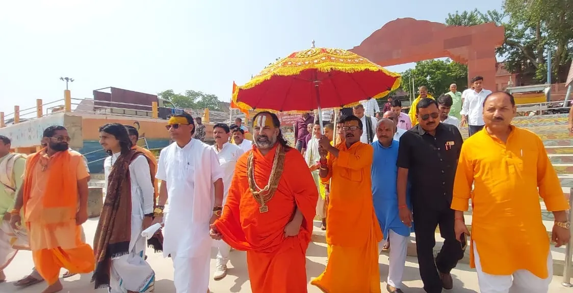 सनातन धर्म पर हमला बर्दाश्त नहीं : शांडिल्य महाराज