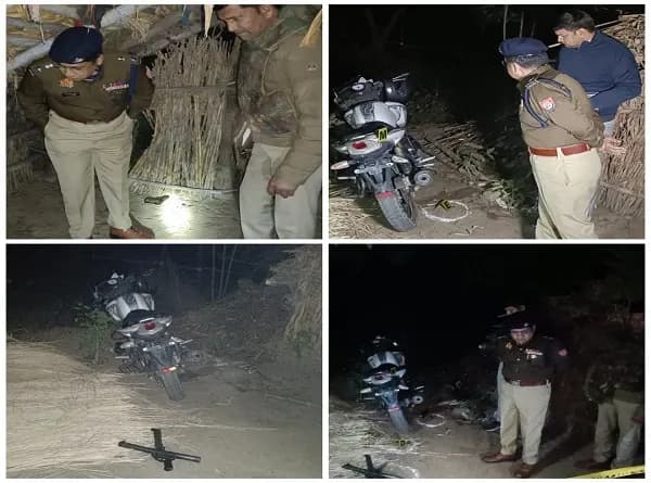 उप्र के शामली में पुलिस मुठभेड़ में इनामी बदमाश ढेर, सिपाही घायल