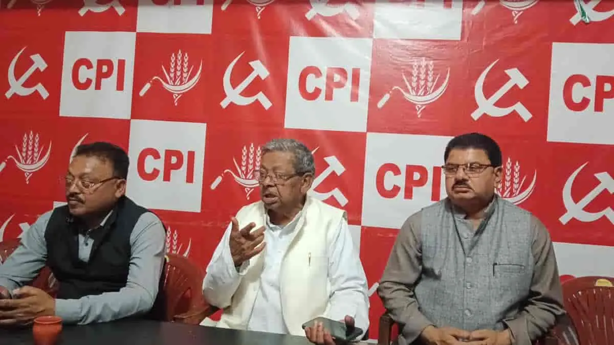 हजारीबाग सीट नही मिलने से नाराज है सीपीआई,झारखंड में आठ लोकसभा सीटों पर लड़ सकती है चुनाव