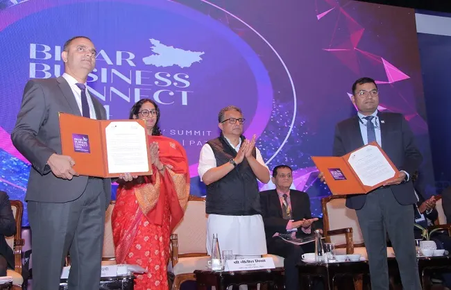 बिहार बिजनेस कनेक्ट-2024 में 1.8 लाख करोड़ रुपये के निवेश के लिए हुए एमओयू