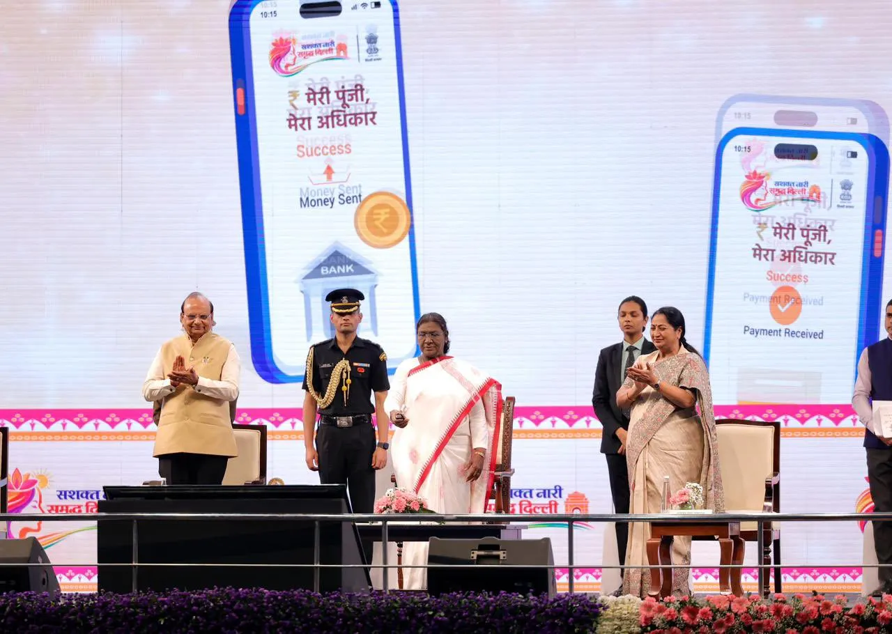 राष्ट्रपति ने लखपति बिटिया, होली–दीपावली पर मुफ्त गैस सिलेंडर और सहेली पिंक स्मार्ट कार्ड योजना का किया शुभारंभ
