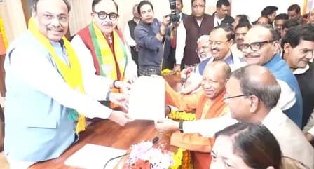 उत्तर प्रदेश : सांसद पंकज चौधरी ने किया भाजपा प्रदेश अध्यक्ष पद के लिए नामांकन