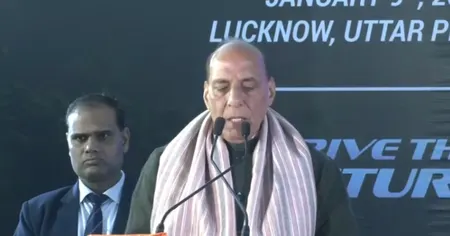 राजनाथ सिंह ने किया अशोक लेलैंड इलेक्ट्रिक व्हीकल प्लांट का उद्घाटन, बोले ईवी वाहनों का है भविष्य