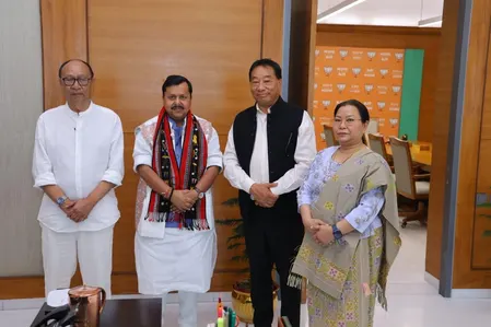 मणिपुर के मुख्यमंत्री ने भाजपा के राष्ट्रीय अध्यक्ष से की मुलाकात, कई मुद्दों पर हुई चर्चा