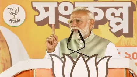 ममता सरकार परिवर्तन की आंधी को रोक नहीं पाएगी: पीएम मोदी