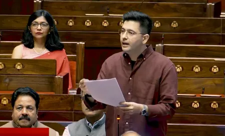 राज्यसभा में मोबाइल डेटा प्लान्स का विषय, राघव चड्ढा ने कहा- कंपनियां कर रही हैं अनयूज्ड डेटा की लूट