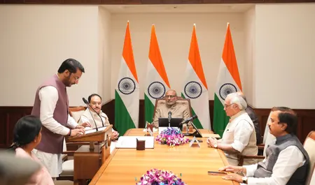 पार्थ पवार ने राज्यसभा सदस्य के रूप में ली शपथ, उपराष्ट्रपति ने दिलाई शपथ”