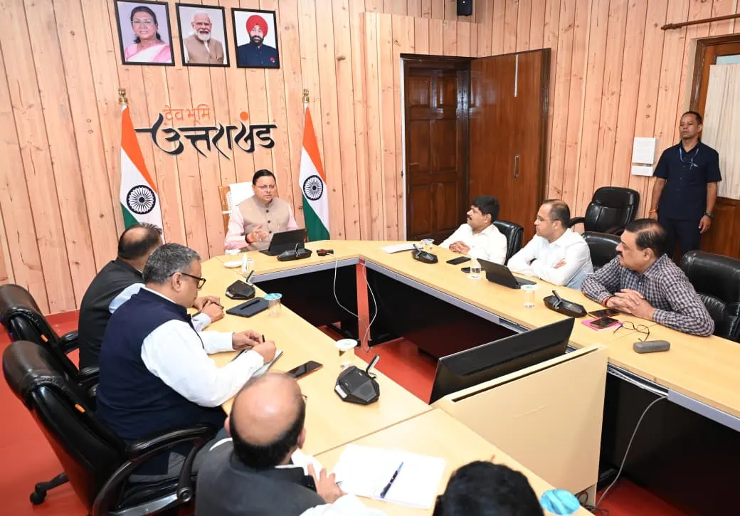 रुद्रप्रयाग में बादल फटने की सूचना के बाद मुख्यमंत्री पूरे एक्शन में