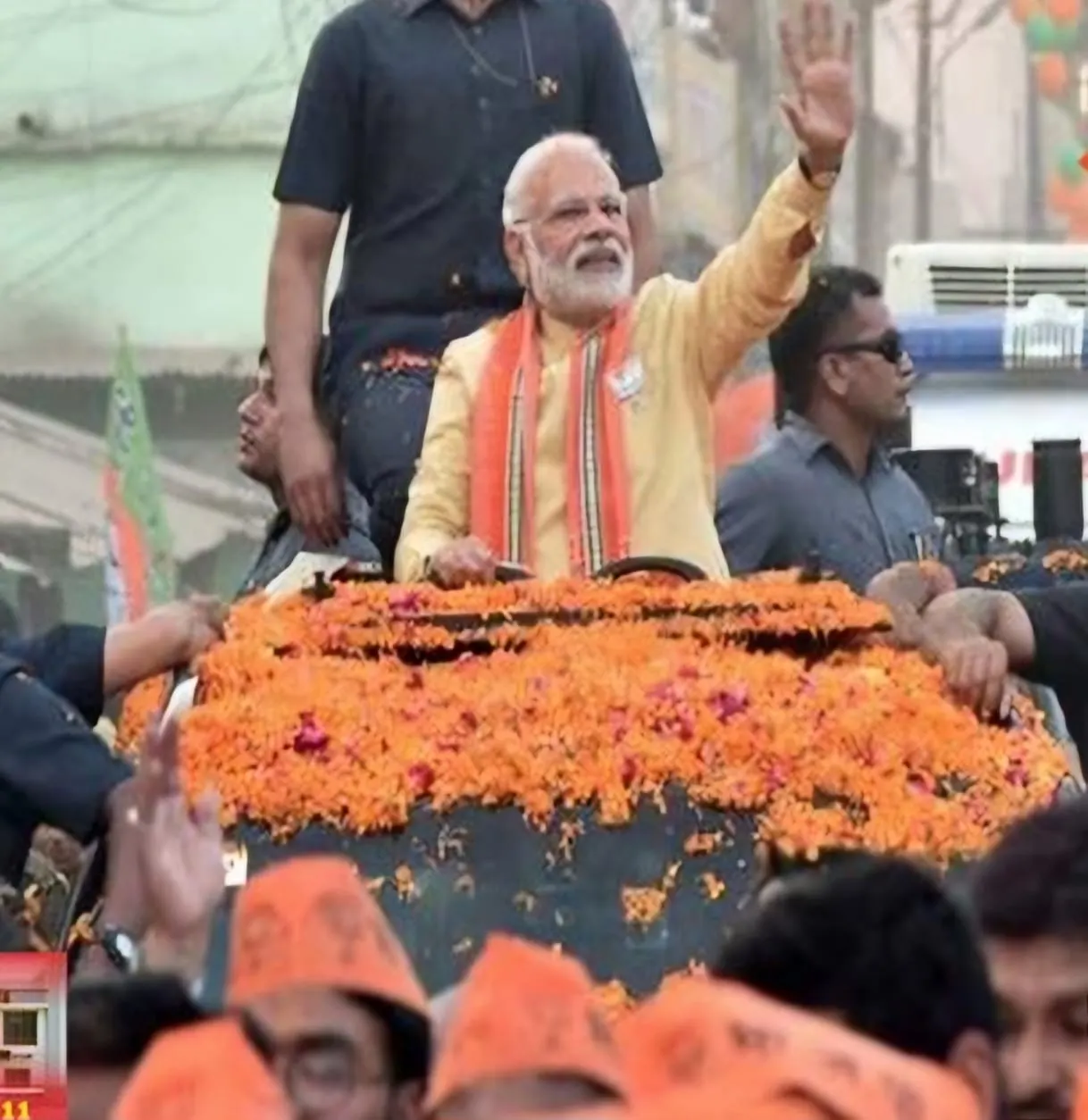 पटना में पहली बार रोड शो करेंगे पीएम मोदी -पीएमओ से मिली मंजूरी