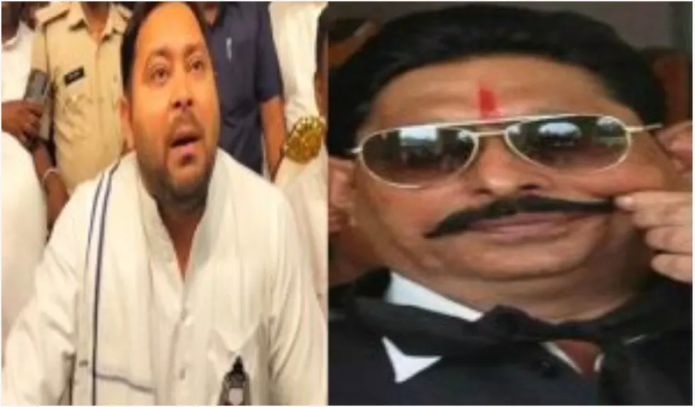 अनंत सिंह के पैरोल पर तेजस्वी यादव का तंज,कहा- हमारे साथ थे तो अपराधी, जदयू में जाते हो गए संत
