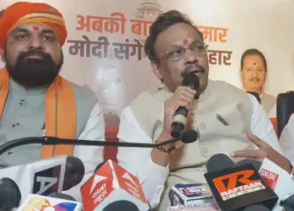 बिहार बीजेपी के मीडिया सेंटर का उद्घाटन -विनोद तावड़े ने की भाजपा के वीडियो सॉन्ग की लॉन्चिंग