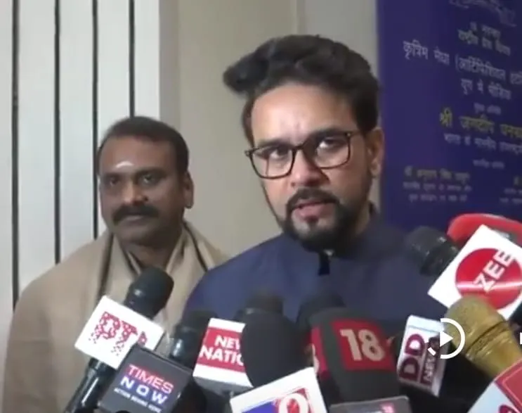 अगले 10 दिनों में विपक्षी दलों के कई बड़े नेता भाजपा में हो सकते हैं शामिल: अनुराग ठाकुर
