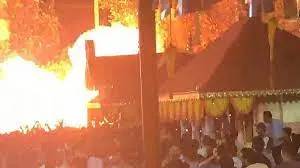 केरलः मंदिर में आतिशबाजी के दौरान भीषण हादसा, 154 लोग घायल, 9 की हालत गंभीर