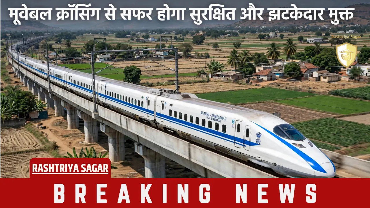 भारत की बुलेट ट्रेन: 320 किमी/घंटे की रफ्तार पर भी बिना झटके के ट्रैक बदलेगी ट्रेन, अपनाई गई ये तकनीक