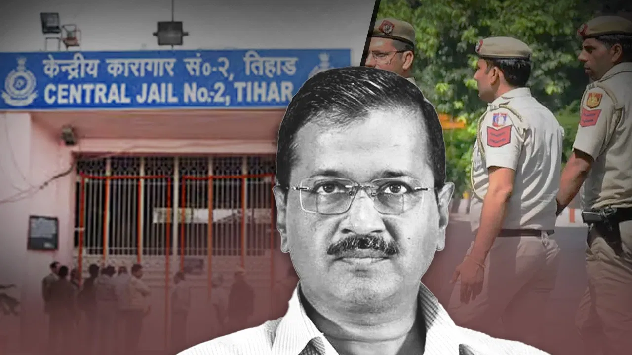 सुप्रीम कोर्ट से अंतरिम जमानत मिलने के बाद तिहाड़ जेल से रिहा हुए दिल्ली के मुख्यमंत्री अरविन्द केजरीवाल