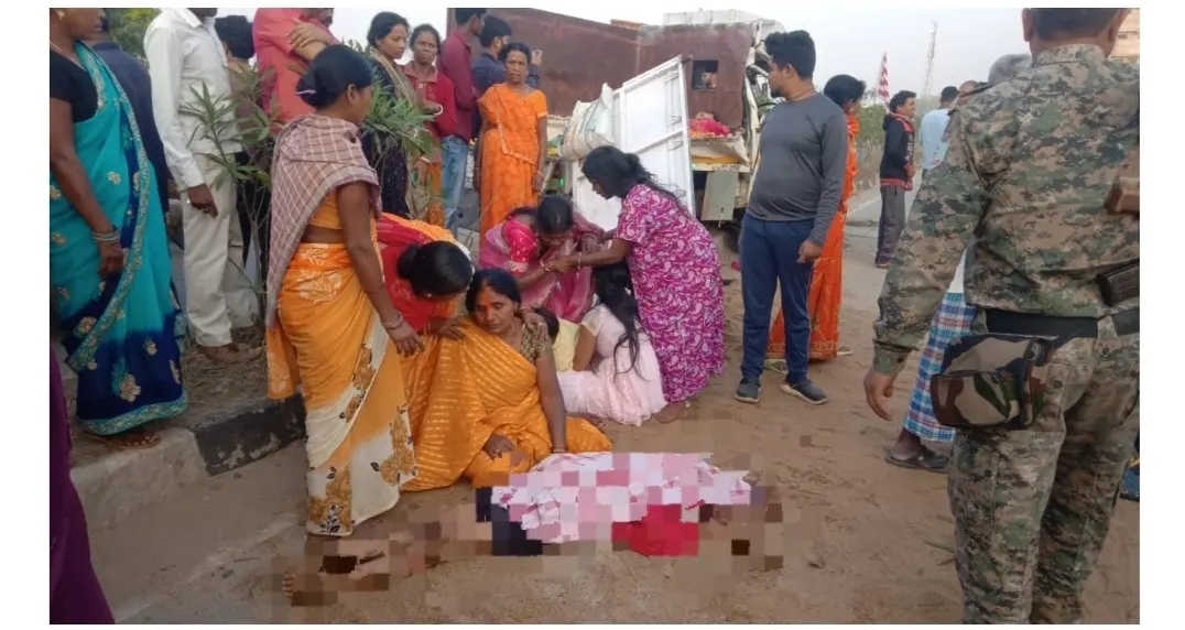 सुबह का अर्घ्य देने जा रहे तीन लोगों की सड़क दुर्घटना में मौत