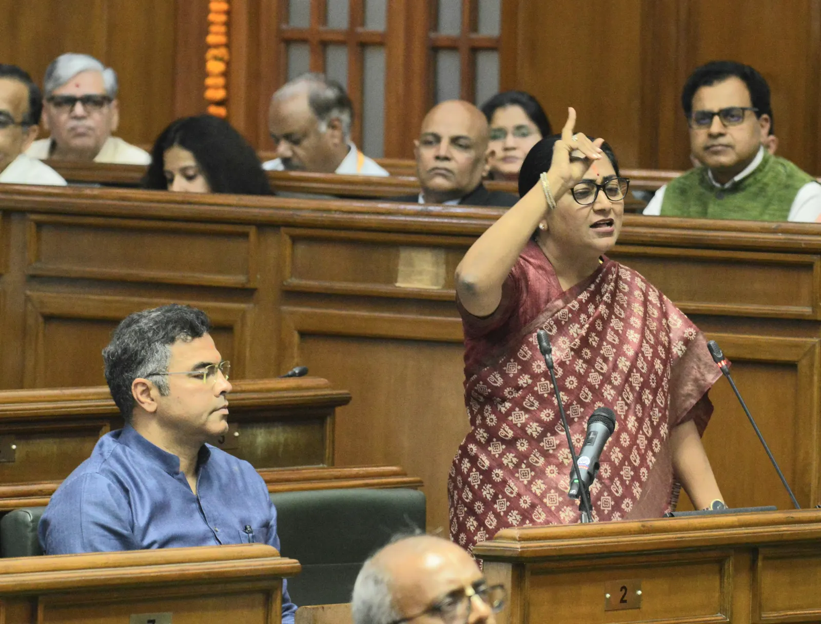 दिल्ली विधानसभा में विकसित दिल्ली का 2025-26 का बजट पास